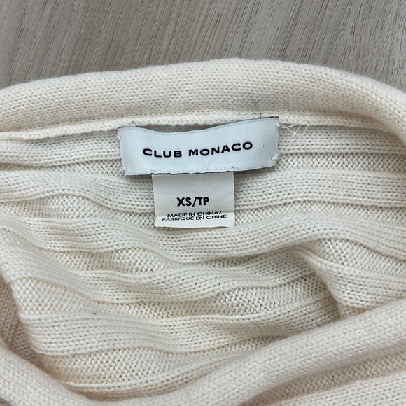 Club Monaco Marisell Asymmetrical Wool Sweater - Picture 5 of 5